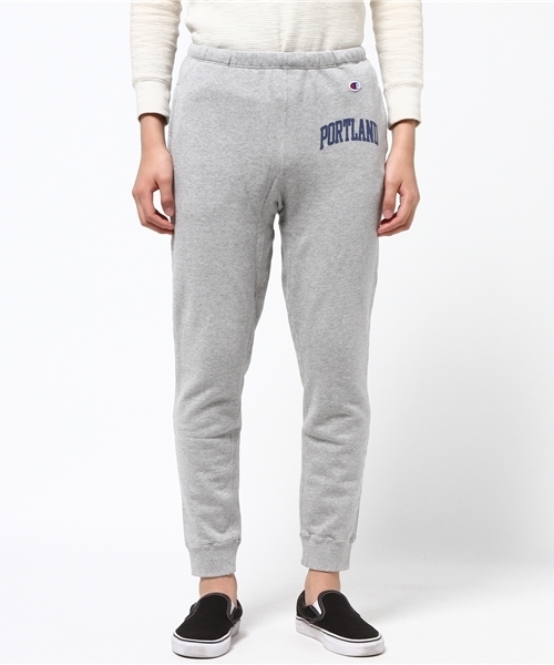 SEVENDAYS=SUNDAY(セブンデイズサンデイ)の「Champion COLLEGE スウェットパンツ(その他パンツ・メンズ・グレー/ネイビー/ホワイト・SMALL/LARGE/MEDIUM)」の6枚目の写真