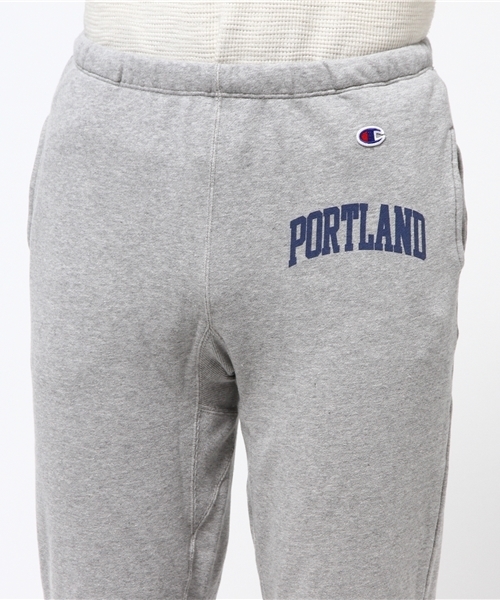 SEVENDAYS=SUNDAY(セブンデイズサンデイ)の「Champion COLLEGE スウェットパンツ(その他パンツ・メンズ・グレー/ネイビー/ホワイト・SMALL/LARGE/MEDIUM)」の7枚目の写真