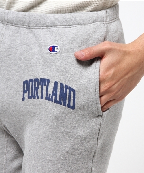 SEVENDAYS=SUNDAY(セブンデイズサンデイ)の「Champion COLLEGE スウェットパンツ(その他パンツ・メンズ・グレー/ネイビー/ホワイト・SMALL/LARGE/MEDIUM)」の9枚目の写真