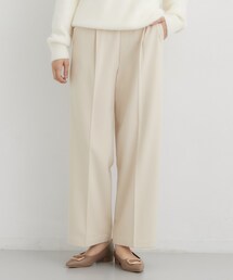 【選べる着丈/S-XL】ぬくラク 両面起毛ワイドパンツ