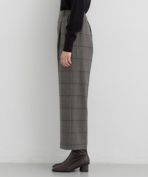 THE SHOP TK (ザ ショップ ティーケー )の「【選べる着丈/S-XL】ぬくラク 両面起毛ワイドパンツ(その他パンツ・レディース・ダークブラウン系1/アイボリー/ブラック・11/13/14)」の20枚目の写真