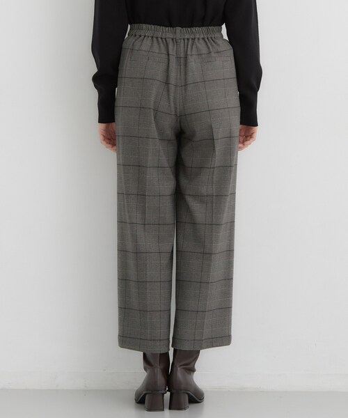 THE SHOP TK (ザ ショップ ティーケー )の「【選べる着丈/S-XL】ぬくラク 両面起毛ワイドパンツ(その他パンツ・レディース・ダークブラウン系1/アイボリー/ブラック・11/13/14)」の21枚目の写真