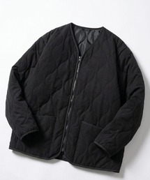 MARUKAWA（マルカワ）の「2026AW ナイロン中綿キルティング ノーカラージャケット レディース メンズ キルトブルゾン（ノーカラージャケット）」