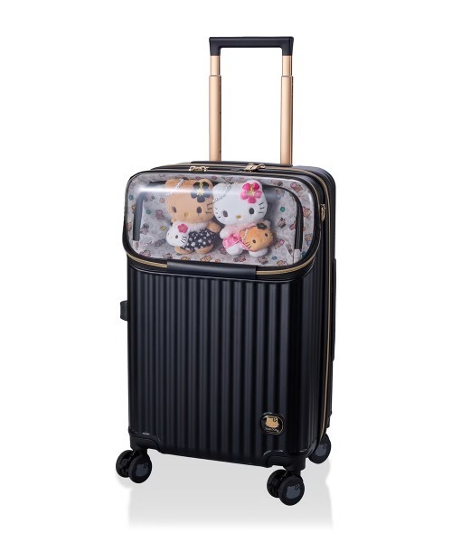 SANRIO CHARACTERS キャリーケース sanrio characters/サンリオキャラクターズ】 ぬいぐるみ付きキャリー