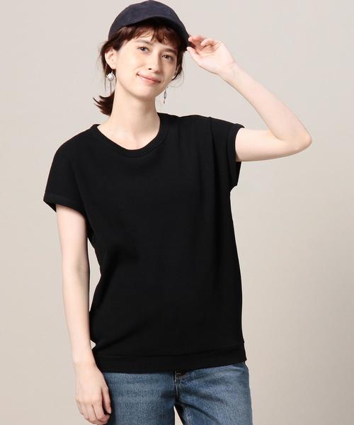 BEAUTY&YOUTH UNITED ARROWS(ビューティーアンドユースユナイテッドアローズ)の「BY ライトワッフルショートスリーブ◆(Tシャツ/カットソー・レディース・ホワイト/ベージュ/レッド/その他1/ブラック・FREE)」の3枚目の写真