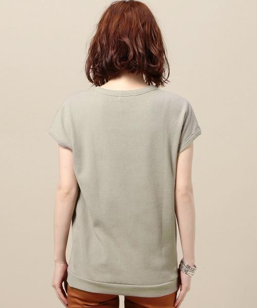 BEAUTY&YOUTH UNITED ARROWS(ビューティーアンドユースユナイテッドアローズ)の「BY ライトワッフルショートスリーブ◆(Tシャツ/カットソー・レディース・ホワイト/ベージュ/レッド/その他1/ブラック・FREE)」の12枚目の写真