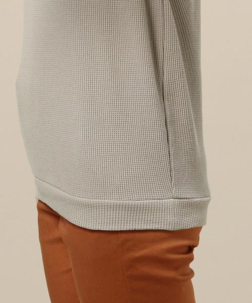 BEAUTY&YOUTH UNITED ARROWS(ビューティーアンドユースユナイテッドアローズ)の「BY ライトワッフルショートスリーブ◆(Tシャツ/カットソー・レディース・ホワイト/ベージュ/レッド/その他1/ブラック・FREE)」の7枚目の写真