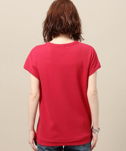 BEAUTY&YOUTH UNITED ARROWS(ビューティーアンドユースユナイテッドアローズ)の「BY ライトワッフルショートスリーブ◆(Tシャツ/カットソー・レディース・ホワイト/ベージュ/レッド/その他1/ブラック・FREE)」の11枚目の写真