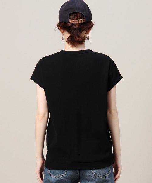 BEAUTY&YOUTH UNITED ARROWS(ビューティーアンドユースユナイテッドアローズ)の「BY ライトワッフルショートスリーブ◆(Tシャツ/カットソー・レディース・ホワイト/ベージュ/レッド/その他1/ブラック・FREE)」の20枚目の写真