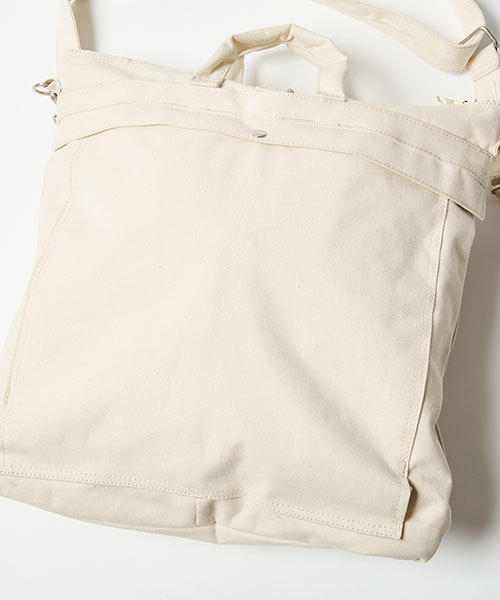 F/CE. （エフシーイー）の「NO.3 HELMET BAG / ナンバースリー ヘルメットバッグ（トートバッグ・レディース・アイボリー/ブラック・FREE）」の9枚目の写真