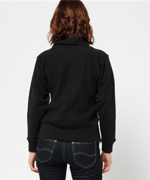 Champion（チャンピオン）の「【CHAMPION（チャンピオン）】ハイネックスウェット（Tシャツ/カットソー・レディース・ネイビー/ブラック/グレー・M）」の6枚目の写真