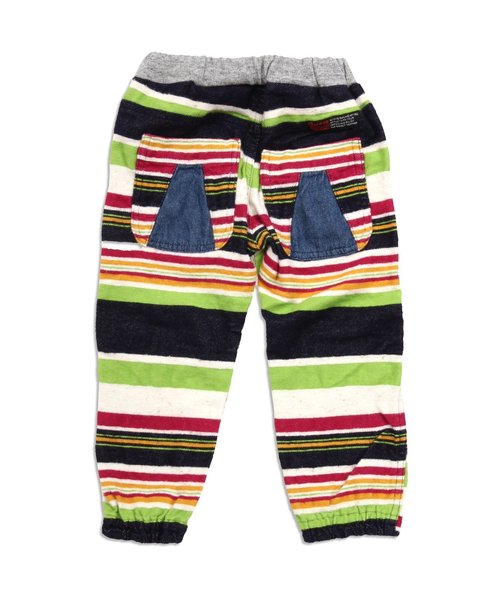 BREEZE（ブリーズ）の「先染めジョガーパンツ(10分丈)（その他パンツ・キッズ・ネイビー/イエロー/チャコール・140/120/100/80/95/90/110/130）」の7枚目の写真