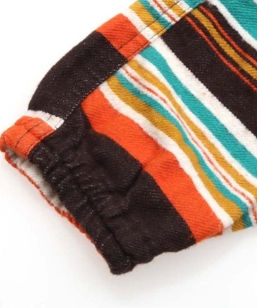 BREEZE（ブリーズ）の「先染めジョガーパンツ(10分丈)（その他パンツ・キッズ・ネイビー/イエロー/チャコール・140/120/100/80/95/90/110/130）」の11枚目の写真