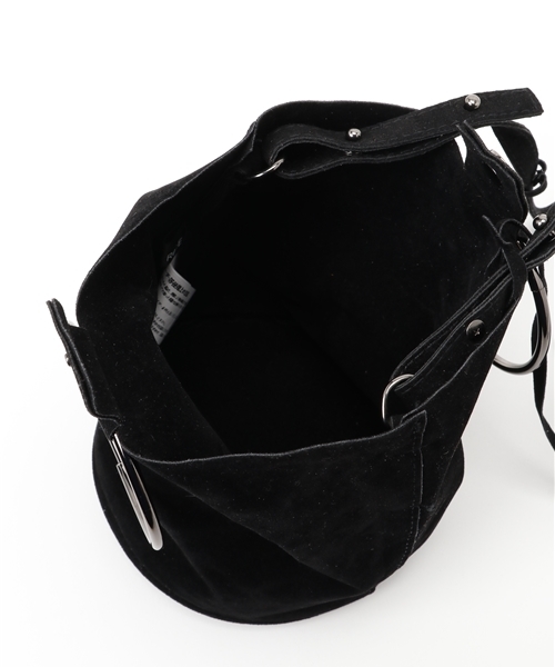 Re:EDIT（リエディ）の「[リエディ]ミニケース付バケツ風2WAYバッグ/鞄/BAG/ショルダーバッグ/ハンドバック（ショルダーバッグ・レディース・ブラック/ワイン/カーキ/ネイビー/キャメル/グレー・FREE）」の12枚目の写真