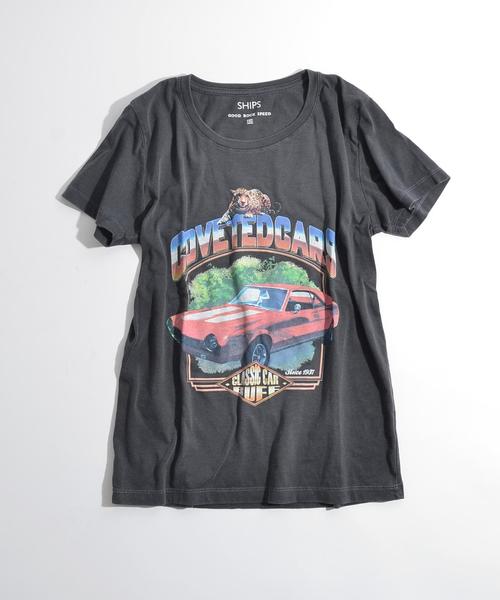 SHIPS（シップス）の「プリントTee◇（Tシャツ/カットソー・レディース・ブラック/ブラック系その他/オフホワイト/ブラック系その他2/グレー系その他・ONE SIZE）」の11枚目の写真