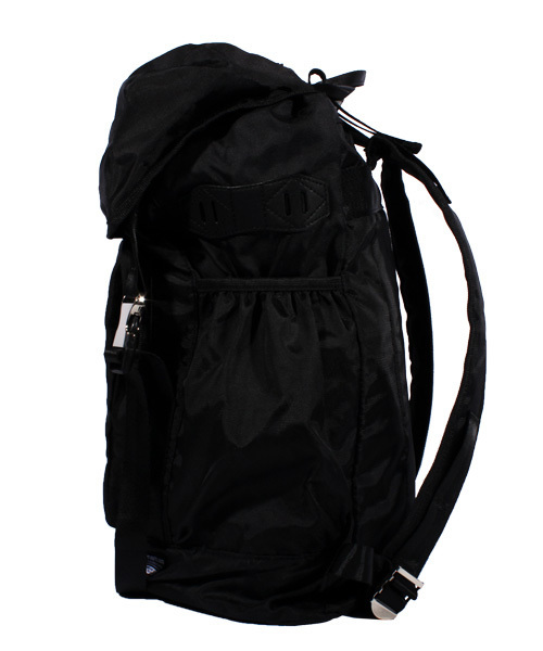 ８(eight)（エイト）の「スクエア リュックサック リュック ナイロン（バックパック/リュック・メンズ・グレー/ブラック/ホワイト・FREE）」の7枚目の写真