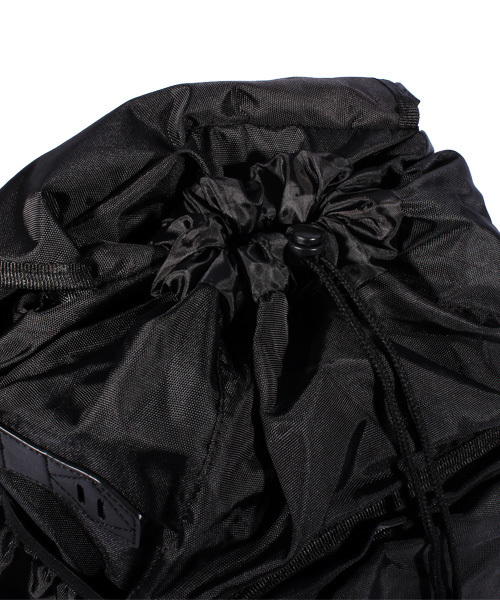 ８(eight)（エイト）の「スクエア リュックサック リュック ナイロン（バックパック/リュック・メンズ・グレー/ブラック/ホワイト・FREE）」の14枚目の写真