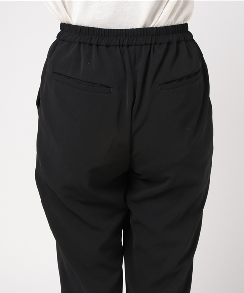 STUDIOUS（ステュディオス）の「【STUDIOUS】ドライタッチアンクルテーパードパンツ（その他パンツ・レディース・グレー/ブラック・0/1）」の7枚目の写真