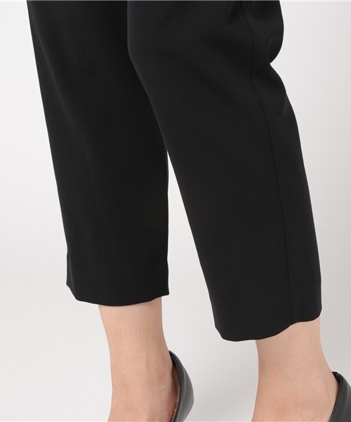 STUDIOUS（ステュディオス）の「【STUDIOUS】ドライタッチアンクルテーパードパンツ（その他パンツ・レディース・グレー/ブラック・0/1）」の9枚目の写真