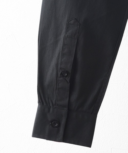 merc london(メルクロンドン)の「コットンプレーンシャツ(シャツ/ブラウス・メンズ・ホワイト/ブラック・LARGE/MEDIUM/X-SMALL/SMALL/X-LARGE)」の3枚目の写真