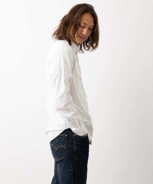 merc london(メルクロンドン)の「コットンプレーンシャツ(シャツ/ブラウス・メンズ・ホワイト/ブラック・LARGE/MEDIUM/X-SMALL/SMALL/X-LARGE)」の13枚目の写真