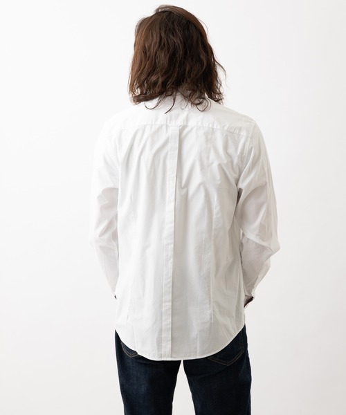 merc london(メルクロンドン)の「コットンプレーンシャツ(シャツ/ブラウス・メンズ・ホワイト/ブラック・LARGE/MEDIUM/X-SMALL/SMALL/X-LARGE)」の12枚目の写真