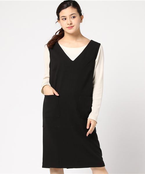 MARBLE WALTS（マーブルワルツ）の「ジャンパースカート（ジャンパースカート・レディース・ネイビー/グレー/ブラック・M/L）」の7枚目の写真