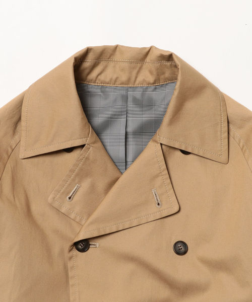 SHIPS（シップス）の「SU: オーバートレンチコート■（トレンチコート・メンズ・ベージュ/キャメル・SMALL/MEDIUM/LARGE）」の5枚目の写真