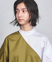 HYKE（ハイク）の「＜HYKE（ハイク）＞袖ポケットTシャツ