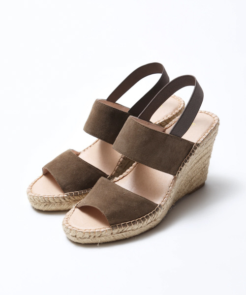 PICHE ABAHOUSE（ピシェ アバハウス）の「ジュートウェッジサンダル（サンダル・レディース・シャンパン/ブラック/パープル/カーキ・39/37/38/35/36）」の3枚目の写真