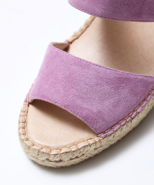 PICHE ABAHOUSE（ピシェ アバハウス）の「ジュートウェッジサンダル（サンダル・レディース・シャンパン/ブラック/パープル/カーキ・39/37/38/35/36）」の12枚目の写真