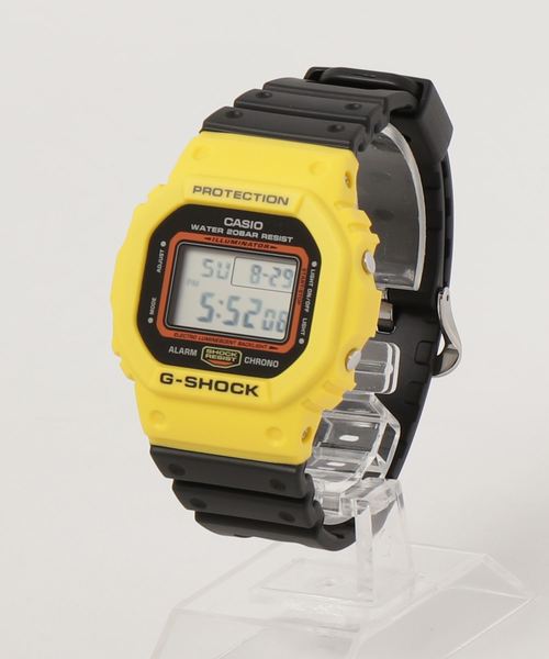 Gショック　G-SHOCK DW-5600TB イエロー　ブラック　黄　黒 G-SHOCK DW-5600TB-1JF THROW BACK 1983 イエロー×ブラック