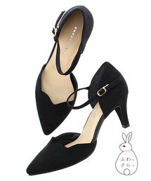 JELLY BEANS | セパレートストラップヒールパンプス<ふわさら>(148-305)JELLY BEANS(ジェリービーンズ)(パンプス)