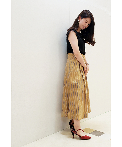 JELLY BEANS（ジェリービーンズ）の「セパレートストラップヒールパンプス<ふわさら>(148-305)JELLY BEANS(ジェリービーンズ)（パンプス・レディース・ブラック/グレー/レッド・23/24/21.5/22/22.5/23.5/24.5/25/25.5）」の13枚目の写真