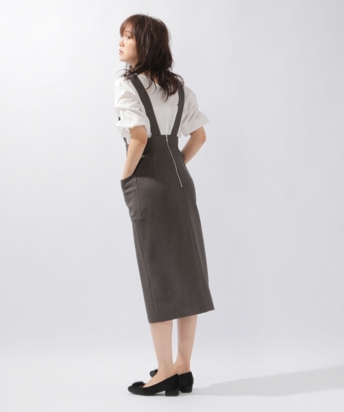 laboratory work（ラボラトリーワーク）の「シアーアレンジ５分袖ブラウス（シャツ/ブラウス・レディース・ホワイト/ブラック/ライトイエロー・MEDIUM）」の5枚目の写真