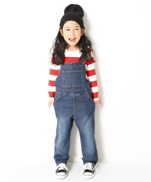 devirock（デビロック）の「プリントボーダー長袖Tシャツ カットソー（Tシャツ/カットソー・キッズ・ブラック/ネイビー/レッド・100cm/110cm/120cm/130cm/140cm/150cm/160cm）」の6枚目の写真