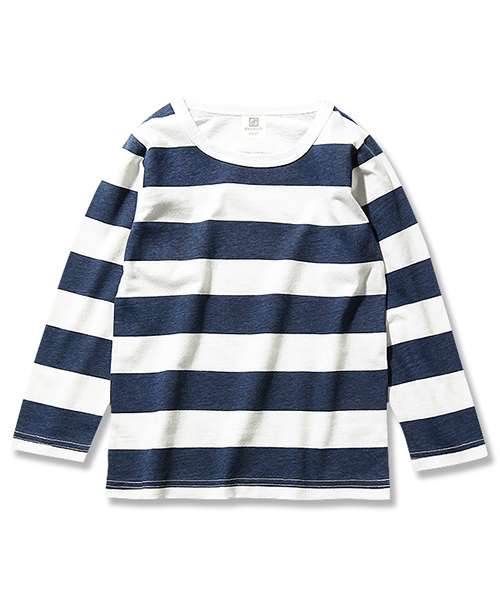 devirock（デビロック）の「プリントボーダー長袖Tシャツ カットソー（Tシャツ/カットソー・キッズ・ブラック/ネイビー/レッド・100cm/110cm/120cm/130cm/140cm/150cm/160cm）」の13枚目の写真