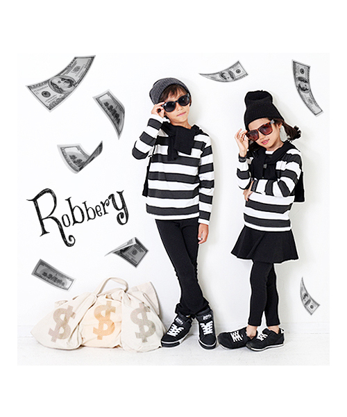 devirock（デビロック）の「プリントボーダー長袖Tシャツ カットソー（Tシャツ/カットソー・キッズ・ブラック/ネイビー/レッド・100cm/110cm/120cm/130cm/140cm/150cm/160cm）」の16枚目の写真