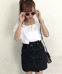 archives | デニム変形ミニスカート(スカート)