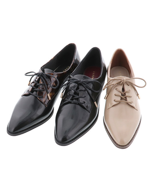 RANDA（ランダ）の「レースアップベーシックシューズ（ドレスシューズ・レディース・ブラック/ブラックミックス/ベージュ系その他・LL/S/M/L）」の10枚目の写真