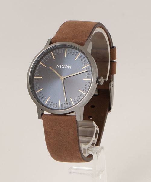 NIXON(ニクソン)の「THE PORTER LEATHER(アナログ腕時計・メンズ・インディゴブルー/ブラック系その他/ブルー系その他/バーガンディー/シルバー×ブラック/ブラック系その他2/ブルー/ブラウン系その他/ゴールド系その他/ブラウン系その他2・FREE/ONE SIZE)」の13枚目の写真