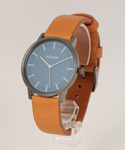 NIXON(ニクソン)の「THE PORTER LEATHER(アナログ腕時計・メンズ・インディゴブルー/ブラック系その他/ブルー系その他/バーガンディー/シルバー×ブラック/ブラック系その他2/ブルー/ブラウン系その他/ゴールド系その他/ブラウン系その他2・FREE/ONE SIZE)」の7枚目の写真
