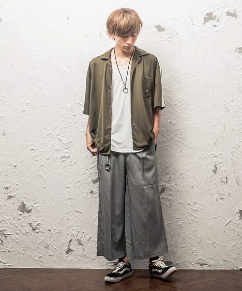 MinoriTY（マイノリティ）の「Ｔ/Ｒガウチョパンツ（その他パンツ・メンズ・ブラック/ネイビー/グレー・M/L/XL）」の5枚目の写真