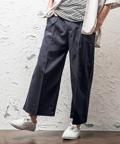 MinoriTY（マイノリティ）の「Ｔ/Ｒガウチョパンツ（その他パンツ・メンズ・ブラック/ネイビー/グレー・M/L/XL）」の16枚目の写真