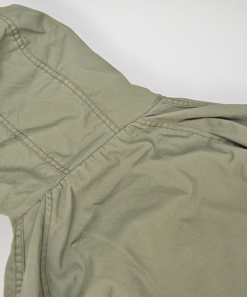 Alpha Industries(アルファインダストリーズ)の「ALPHA(アルファ)×SHIPS GENERAL SUPPLY: 別注 コットン/N-2B■(ミリタリージャケット・メンズ・オリーブ/ネイビー・SMALL/MEDIUM/LARGE)」の22枚目の写真