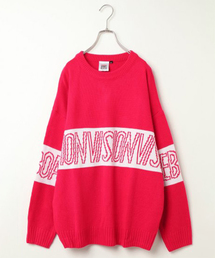 VISION STREET WEAR | 【WEB限定】VISION ロゴ切り替えニット(ニット/セーター)