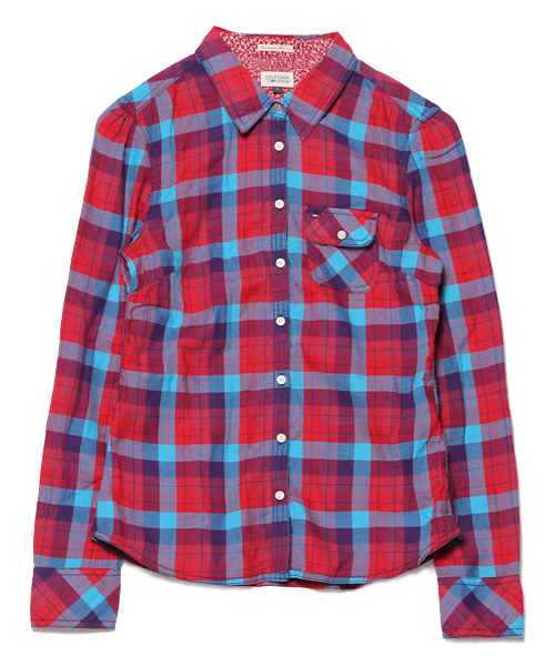 TOMMY HILFIGER（トミーヒルフィガー）の「ANIKA SHIRT（シャツ/ブラウス・レディース・パープル/レッド・X-SMALL/SMALL/MEDIUM）」の2枚目の写真