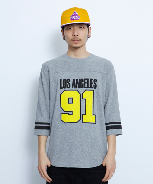 XLARGE（エクストララージ）の「FOOTBALL TEE LOS ANGELES 91（Tシャツ