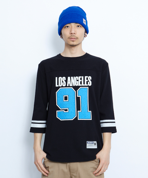 XLARGE（エクストララージ）の「FOOTBALL TEE LOS ANGELES 91（Tシャツ