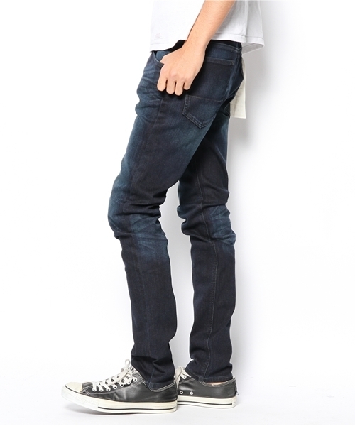 BEAMS(ビームス)の「□BEAMS / スリム ストレッチ デニム(デニムパンツ・メンズ・ブラック/インディゴブルー・SMALL/MEDIUM/LARGE/X-LARGE)」の3枚目の写真